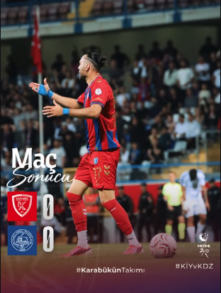 Karabük İdman Yurdu Sahasında Kdz.Ereğli 1980'le 0-0 Berabere Kaldı